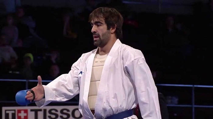Azerbaijani karate player defeats Armenian rival - VIDEO 